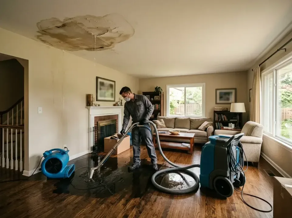 attic-pipe-burst-ceiling-drip-008 — frequently asked questions, Water Damage Restoration & Carpet Care in Hickman, NE